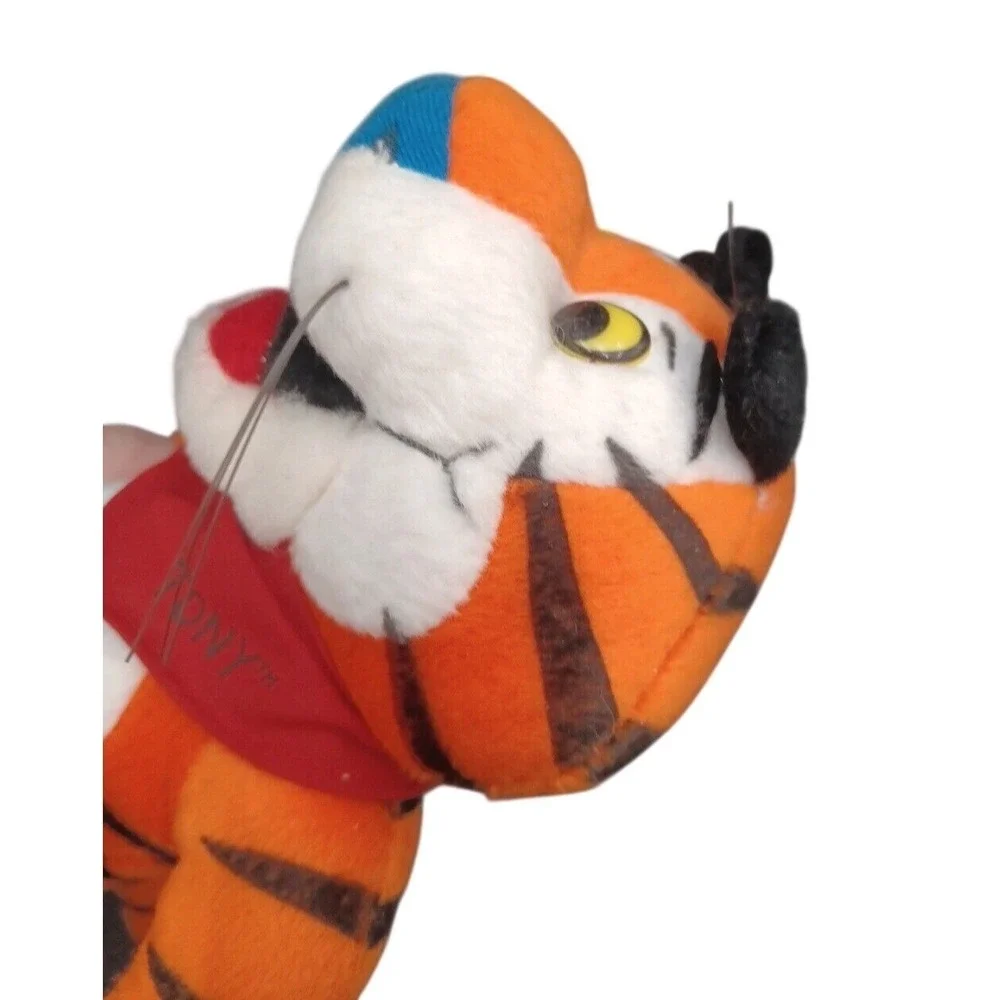 Vintage 1991 Kellogg's Tony the Tiger Plush Frosted‎ Flakes Cereal Mascot Toy